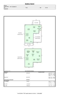 Professional Measurements of 1351 Creekside Dr.