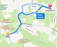 Located only five minutes from the brand new Village Green center - home of the new Publix and soon to open restaurants and businesses.