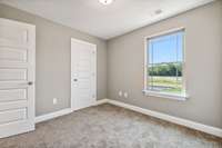 Double Pane Windows provide extra Energy efficiency and quiet atmosphere.