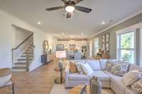 This is a Model Home picture of the Winston.