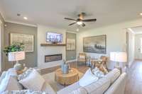 This is a Model Home picture of the Winston.