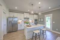 This is a Model Home picture of the Winston.