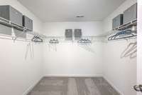 This photo is of a decorated Stanford Model Home.