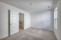 This photo is a sample of the Sutherland floorplan.  Options and exterior will vary depending on customer selections and preferences.