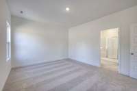 This photo is a sample of the Sutherland floorplan.  Options and exterior will vary depending on customer selections and preferences.