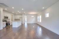 This photo is a sample of the Sutherland floorplan.  Options and exterior will vary depending on customer selections and preferences.