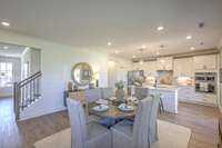 This is a Model Home picture of the Winston.