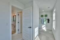 This photo is of a decorated Colburn Model Home.