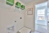 This photo is of a decorated Colburn Model Home.