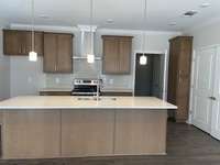 Gorgeous kitchen with 10' island.  Cabinet pantry.