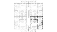 Floor plan layout for your 2 bed 2 bath condo
