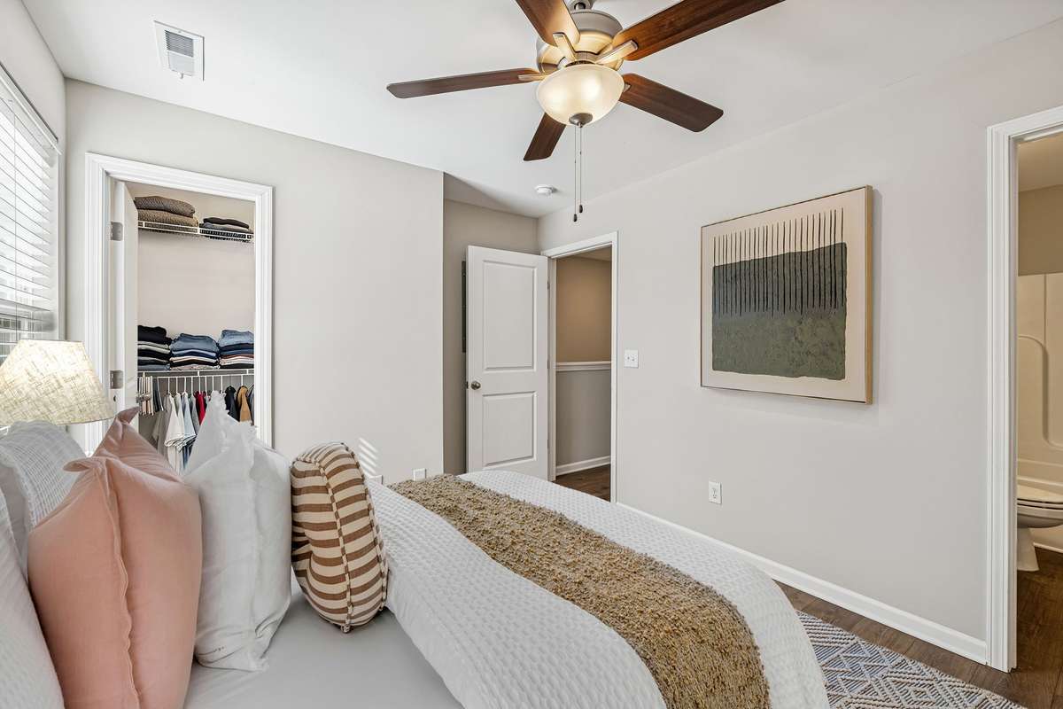 Virtually Staged Secondary Bedroom