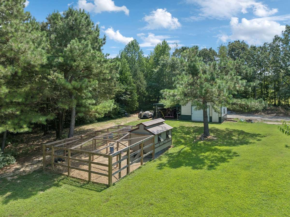Chicken Coop and Covered Run with Wi-fi, Cameras and Water