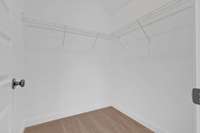 Large walk-in closets in all the bedrooms.