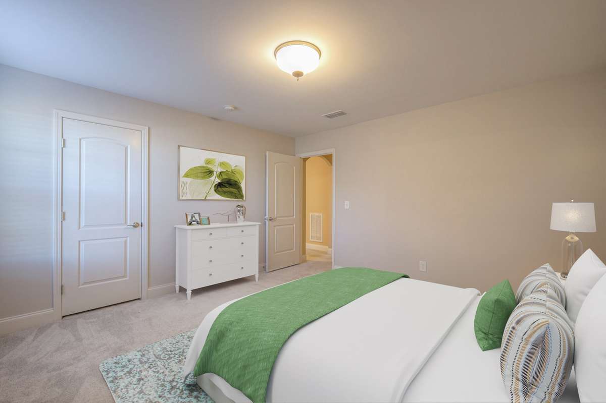 Stagged Secondary Bedroom