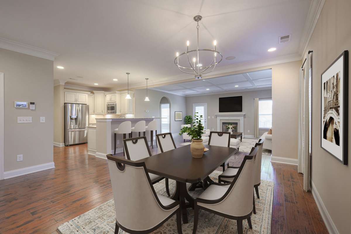 Stagged Dining & Great Room