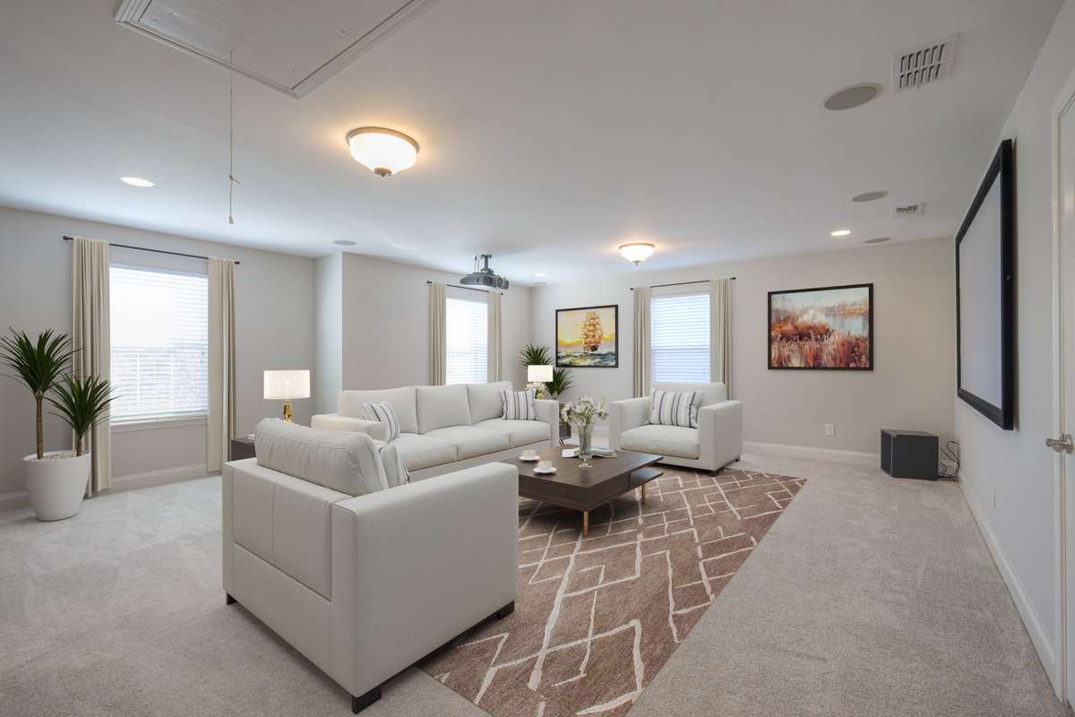 Stagged Bonus Room