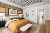 Primary bedroom with en suite and dual walk-in closets  *photos are for representational purposes only and are of a similar floor plan with differing finishes*