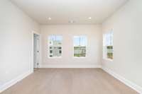 Secondary bedroom suite on third floor *Photos are for representational purposes only and are of a similar floor plan with differing finishes*