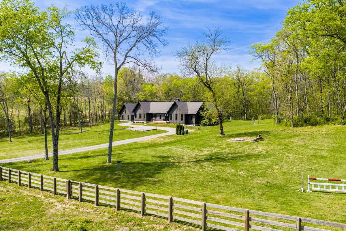 Perfectly leveled site between the pasture and farmhouse, primed
for your custom riding arena – envision dressage letters, jump courses, or reining patterns
conveniently located on your own property.