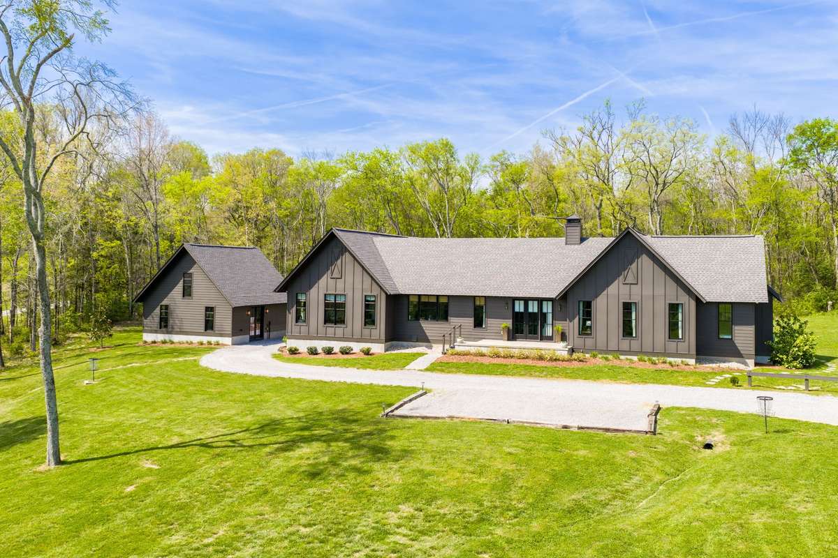 Incredible new construction in 2022 on an idyllic piece of property!