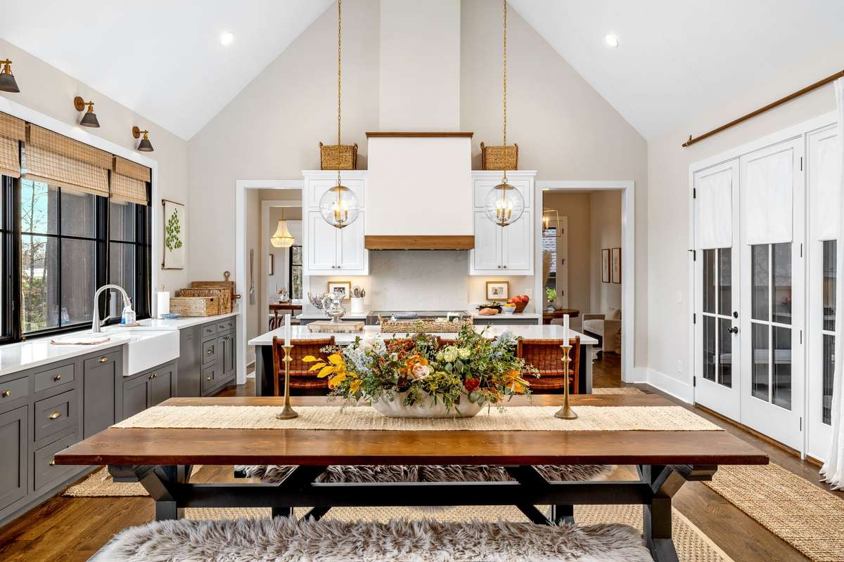 Local Walnut trees were combined into the design to create a wellness inspired gem.