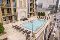 Fifth floor rooftop pool and grilling area with beautiful views 
 Just for your enjoyment!!