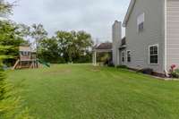 LARGE PRIVATE YARD w/ Mature Trees