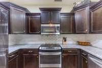 Granite Countertops - Stainless Steel Appliances