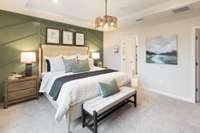 Sample Pics of Model Home* 
Primary Bedroom