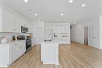 So much counterspace and extra cabinets