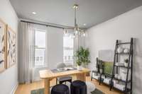 Secondary bedrooms can also be used as home office space or hobby room! *Photos are of a similar floorplan with differing finishes*