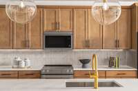 Stunning Kitchen with Kitchen Aid appliances *Photos are of a similar floorplan with differing finishes*