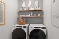 Photos are of the furnished Calderwood model home. Actual design selections, colors and options may vary in actual home. See sale consultant for details.