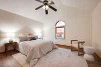 Incredible Attention to Detail!!!
Catthedral Ceiling + Arched Transon Window Detail