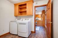 LARGE Laundry Room w/ Upgraded Custom Cabinetry
