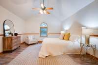 PRIMARY SUITE OF YOUR DREAMS w/ Cathedral Ceiling
UPGRADED Wide Plank Flooring