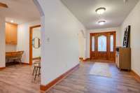 SPACIOUS + WELCOMING Entry Foyer 
UPGRADED Wide Plank Flooring