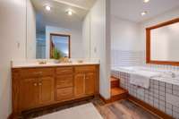 IMMENSE Quality!!!
Spa Worthy "Jetted" Tub
Large Jetted/Soaking Tub