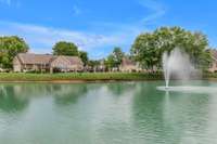 Gorgeous backdrop for the common areas and amenities