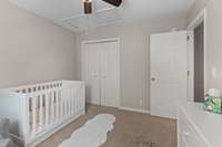 Another view of bedroom number 3.