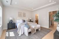 Primary bedroom *Photos are for representational purposes only and are of a similar floor plan with differing finishes*