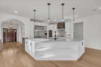 Additional storage with amazing counterspace will make hosting parties and holidays a breeze!