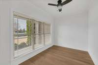 Flex Room just off the foyer-great for an office, downstairs playroom or den.