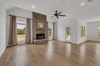 The Living Room flows seamlessly into the Dining Room and Kitchen. You'll be the best host with such a wonderful entertaining space.