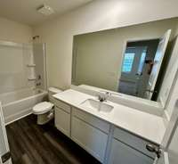 Full guest bathroom upstairs