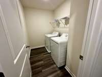 Walk in laundry room