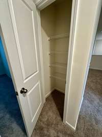 Hall closet