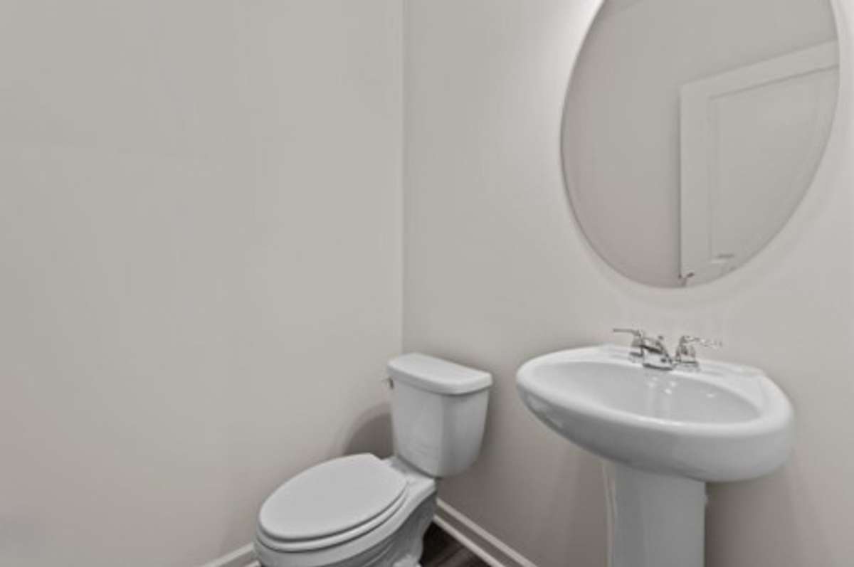 Half bath downstairs