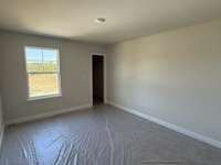 Bedroom 3 with walk-in closet (not actual home)